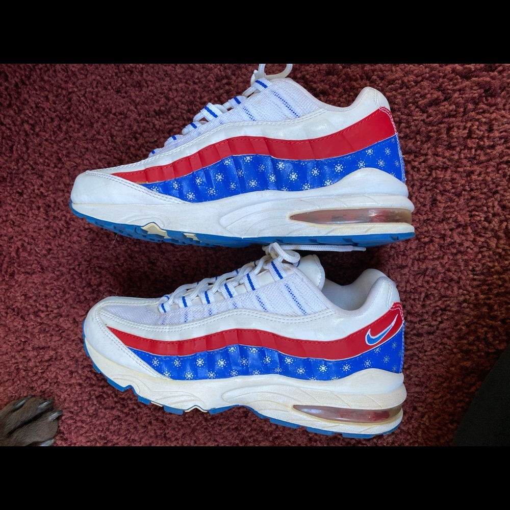 Nike Air Max 95 Red, White & Blue